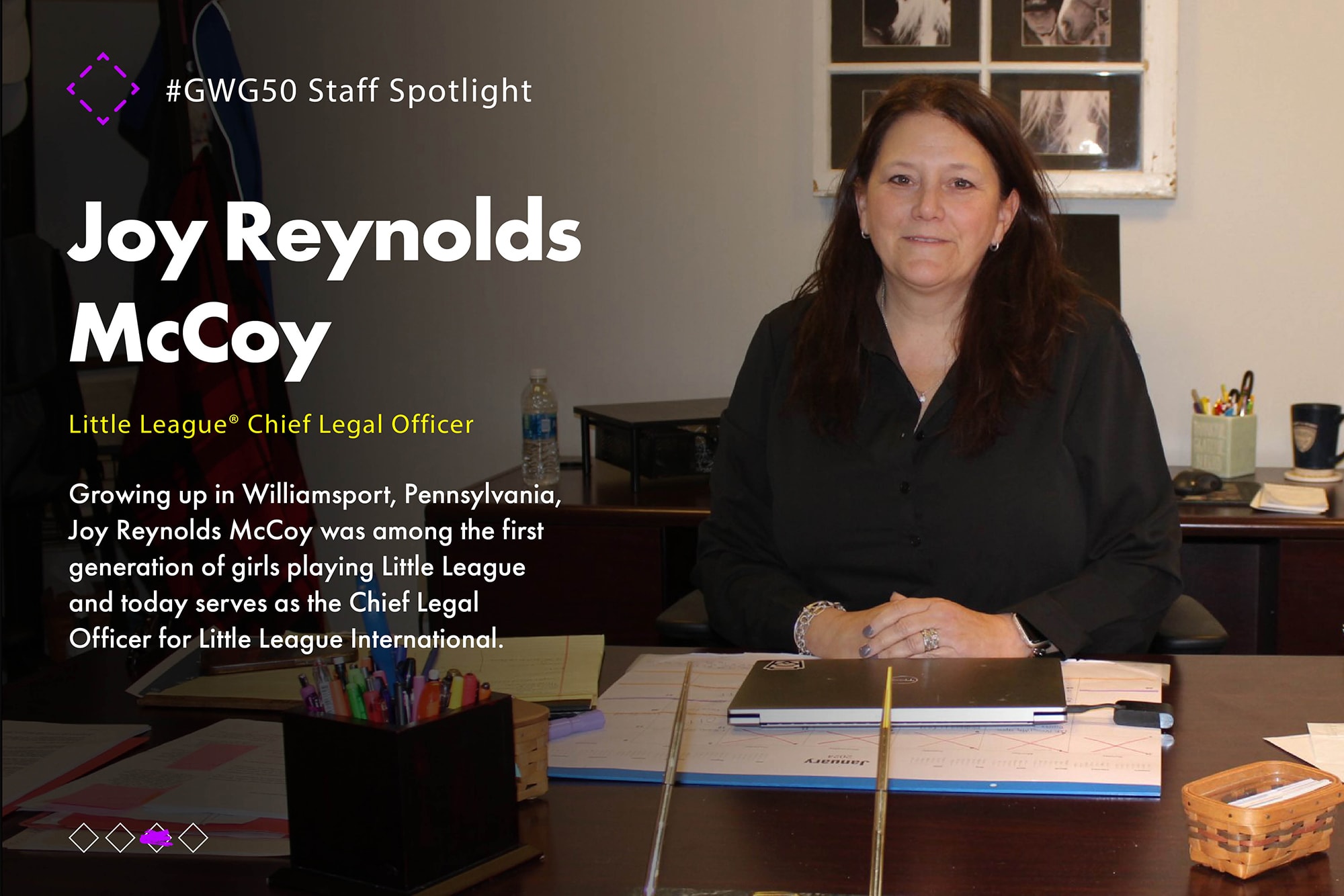 Joy Reynolds McCoy GWG50 Staff Spotlight